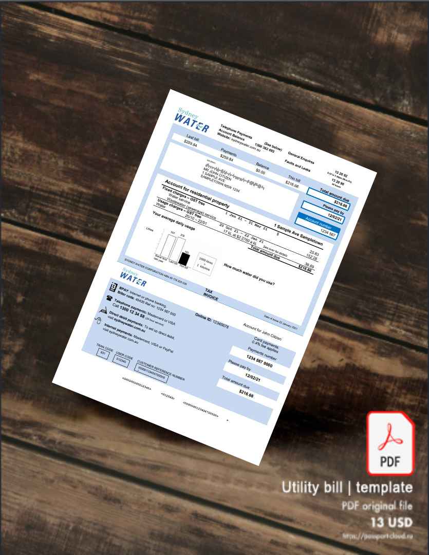 Utility bill | Albanian Power | Albania